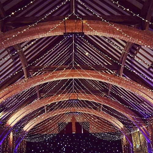 300 LED LED прозорец завеса светло, светла за треперење на бајки со 8 режими Декорација за Божиќна свадба домашна градина спална