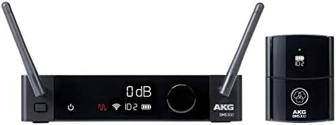 AKG Pro Audio DMS100 дигитален систем за безжичен микрофон со стационарен приемник SR100 и HT100 рачен микрофон
