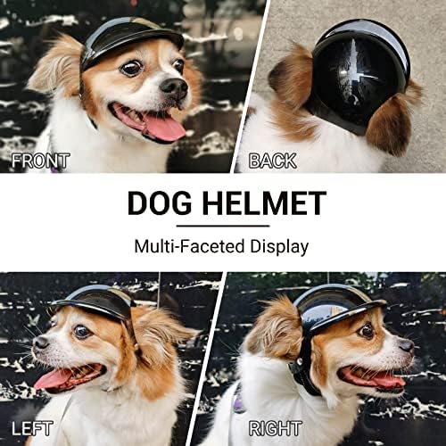 Намсан Мало домашно милениче куче со ушна дупка моторцикл шлем за кучиња мулти-спортска кучиња тврда капа на отворено велосипед куче