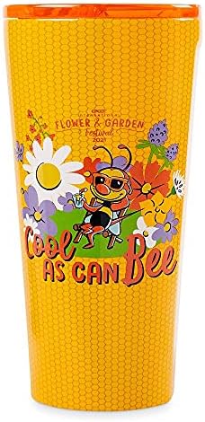 Дизни Паркови Фестивал На Цвеќиња И Градини Епкот 2021 Кул како Што може Пчела Нерѓосувачки Челик Тамблер