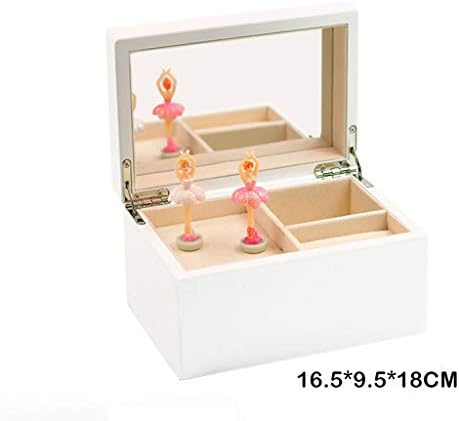 Емерс Исклучителна- Музичка кутија Дрвена музичка кутија подарок Божиќ/роденден/Денот на вineубените, музички кутии за кутии за накит