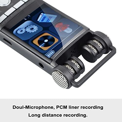 Tbiiexfl Професионален Глас Активиран Дигитален Аудио Рекордер USB Пенкало Нон-Стоп 100hr СНИМАЊЕ PCM