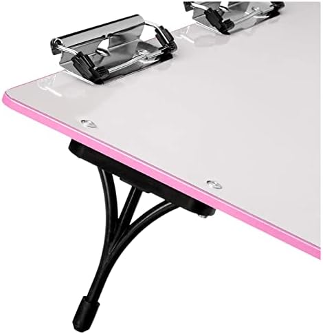 Визуелна наклон на табла - прилагодлива, преносна работна станица со магнетна табла и 22 ° работна површина за оптимално пишување и читање, пакет од 2, жолти, розови