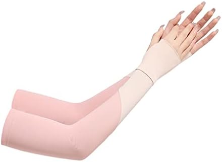 XWWDP Машки и женски зашиени издолжени ракави на отворено ракав за летен ракав летен свилен ракав од свилен ракав