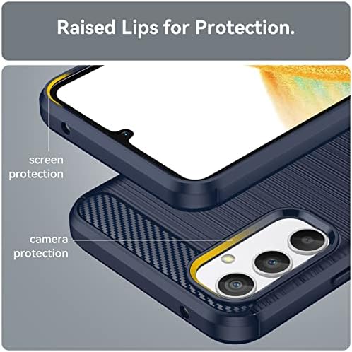 Ософтер За Футрола Samsung Galaxy A34 5G Со Заштитник На Екранот Флексибилна Апсорпција На Удари Tpu Гумена Заштитна Телефонска Обвивка