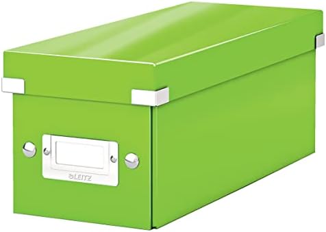 Кутија за складирање на ЦД Леиц 60410054, Кликнете и Продавница, Зелена