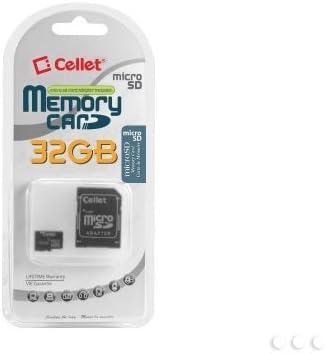 Cellet 32GB Кодак EasyShare Допир Микро Sdhc Картичка Е Прилагодено Форматирана за дигитални голема брзина, без загуби снимање! Вклучува