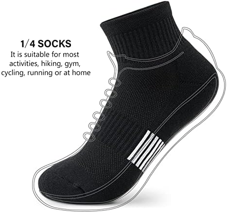 Гони Глуждот Чорапи Жени Атлетски Дебели Амортизирани Трчање Пешачење Ниско Намалување 5-Пара