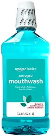 Антисептичко миење на устата Амазон, сина нане, 1,5 литри, 50,7 течности унци, 1-пакет