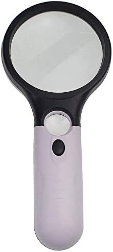 Делови за алатки Продажба на рачен 3x 45X осветлен микроскоп загрозувачки стакло Помош за читање за постари лица алатка за поправка