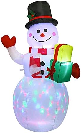 Божиќни украси на надувување на есл, надворешно Божиќно осветлување, надувување на снежни кукли, градинарски реквизити, светла