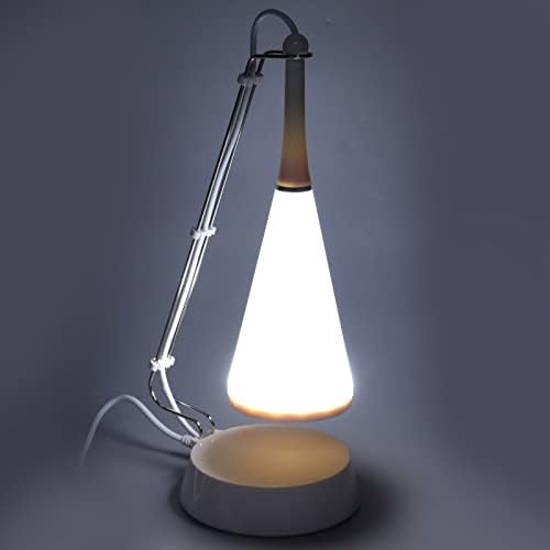 Heyyzoki Мала биро за ламба, допир Детска ноќна светло музичка ламба Bluetooth звучник мода за заштеда на енергија LED приклучок за полнење и игра затемнета предводена ламба