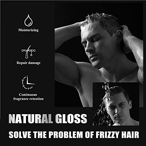Спреј за задебелување на косата Tyca за мажи, меки спреј за волумен на коса, природен растителен протеински спреј за задебелување