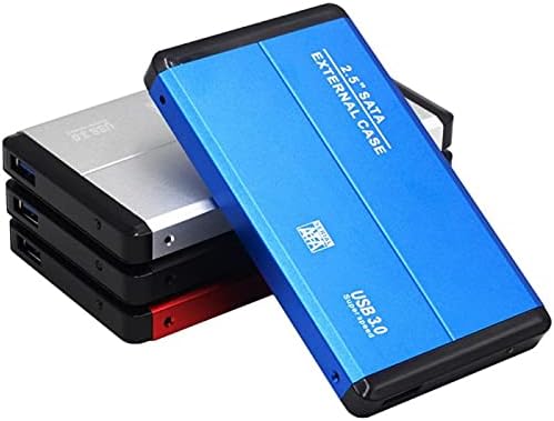 Конектори 2.5 инчи Надворешен хард диск погон HDD кутија/куќиште џеб 2,5 HD Механичко USB3.0 Metal Shell Mobile Hard Disk Box -