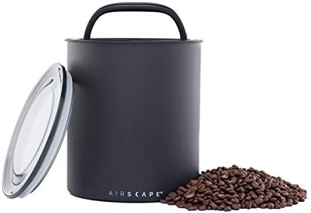 Воздушен пејзаж Килограм Канистер за Складирање кафе &засилувач; Лажичка Пакет-Голем Контејнер За Храна-Патентиран Херметички Капак 2-Насочен Вентил Зачувување На