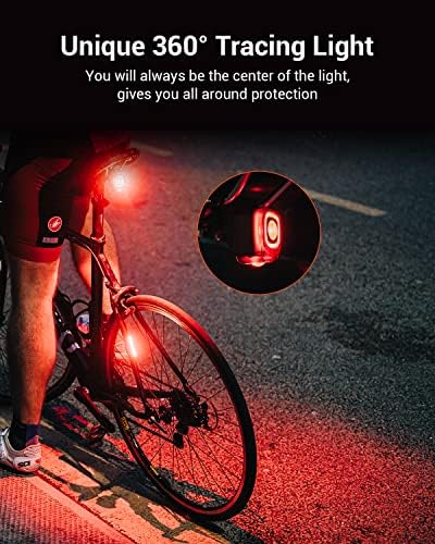 Magicshine seemee 200 светла за опашка од велосипед, паметен сензор за сопирачките, 200 лумени максимум излез, главна и секундарна