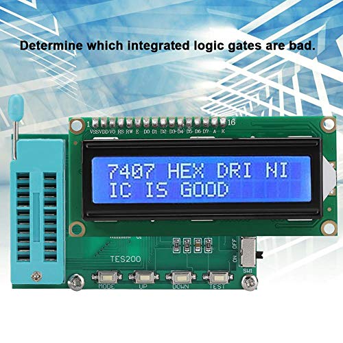 Тестер за ИЦ, 74 40 45 серии LC логички порта тестер дигитален метар TES200 тест за дигитална интеграција.