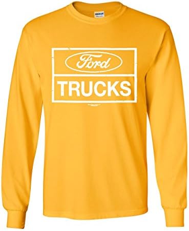 Затегнати камиони на Форд со долги ракави маица F150 American Pick Up Tee