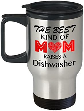 Смешна Шолја За Кафе За Патување во машина За миење садови, Најдобриот Вид Мајка Покренува Машина За Миење Садови, Идеја За Подарок За Денот