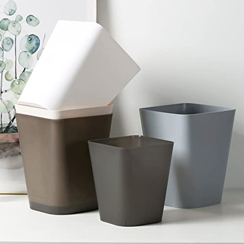 Дитудо отпадоци за отпадоци може креативно квадратно ѓубре да троши канти за дневна соба спална соба без пластична хартија корпа