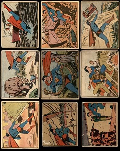 1940 година Супермен делумно комплетен сет добро