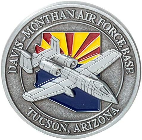 Американските Воздухопловни Сили УСАФ Дејвис-Месечината Воздухопловна База Тусонizзона e. 1947 Предизвик Монета