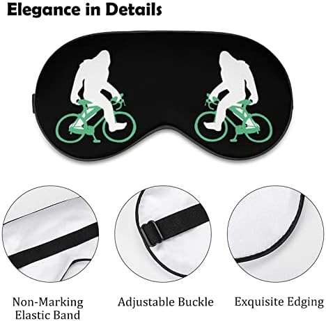 Маска за велосипеди за возење велосипед за затемнување ноќно затемнување ноќно слепило со прилагодлива лента за мажи жени кои патуваат по јога