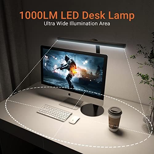 LED -ламба за предводена биро за Новолидо, широка модерна архитектна светлина од 15,7 За домашна канцеларија, 10W светла висока флексибилна