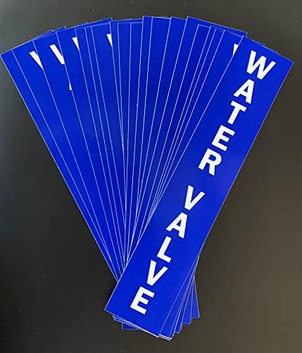 Налепница за воден вентил Винил Деклал 10 x 2