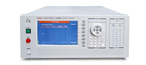 Th9010 Паралелен 8-канален тестер Hipot, AC 0-5000V, DC 0-6000V; AC 0-10 MA, DC 0-5 MA; IR: 0,1MOHM-10GOHM