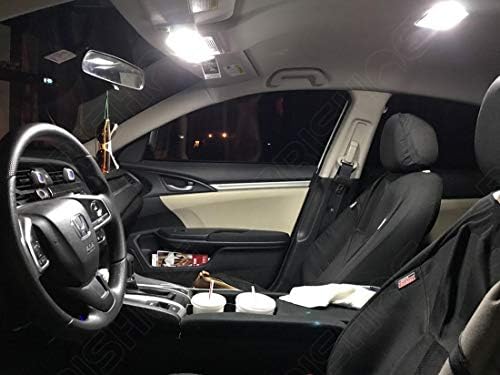 Brishine White LED светла за внатрешни работи за LED за Lexus IS250/ IS350/ ISF 2014 2015 2017 2017 2018 2019 Super Bright 6000K Interior