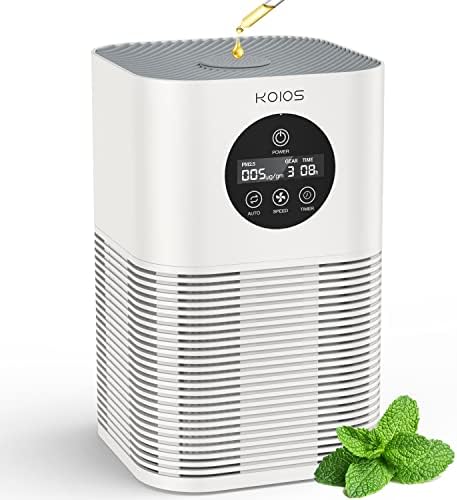 Коиос Високи Кадри Прочистувачи На Воздух За Дома со 3 Фазен Систем За Филтрирање