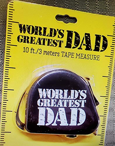 Најголемиот Татко на светот - 10 Нога Лента Мерка-Тато Подароци, Денот На Таткото, Роденден Подарок, Денот На Вљубените, Божиќ