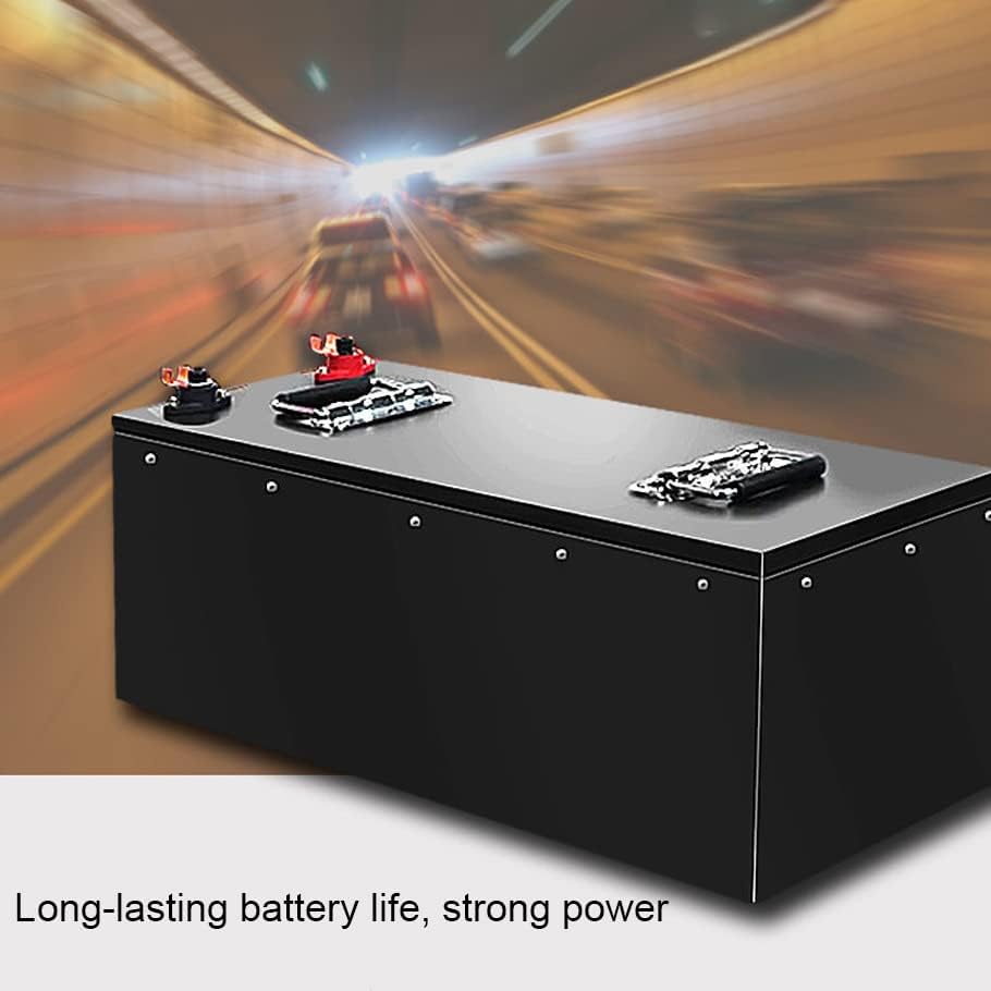 HJGHY 60V 80Ah LiFePO4 Литиумска Батерија Вградена Бмс/3000+ Циклуси Батерија На Полнење Макс 4800w Моќност На Оптоварување За Електричен