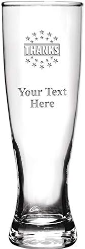 Корпоративни Ви Благодариме Персоналните Пилснер Пиво Стакло Подарок, 16 Мл Обичај Ви Благодариме Пиво Стакло Награда, Гравирање Вклучени Премиер