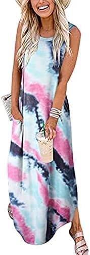 Chrortsенски бохо макси фустан краток ракав o вратот градиент печатење без ракавички лежечки слој долг максимум фустан со свиња