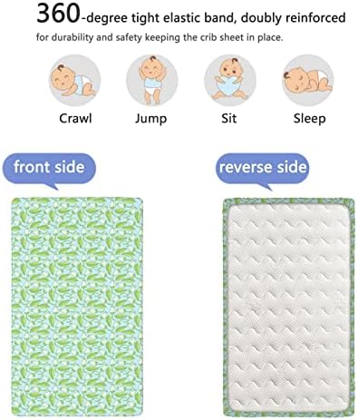 Тематски тематски вграден кревет за креветчиња, стандарден сад за душек за креветчиња, мек дете за дете, вграден лист за бебешки