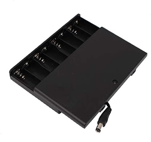 X-DREE 2PCS 2-Жичен Слајд Капак 8 x 1 1.5 V Кутија За Складирање На Држачот на Батеријата(2pcs cubierta deslizante de 2 кабли 8
