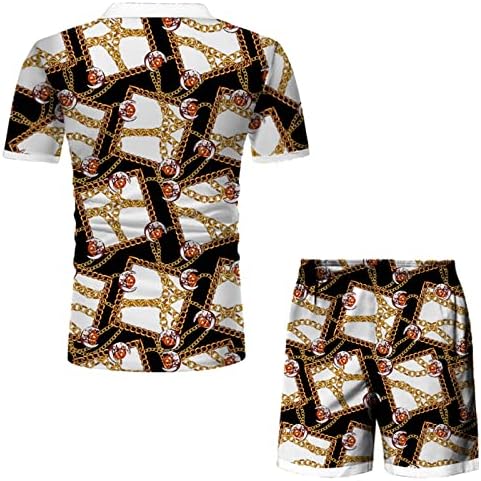 Машки кратки комплети облеки 2 парчиња летни тренерки за кратки ракави маици и шорцеви сет за џогирање на џогирање