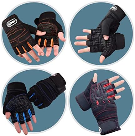 ракавици за Вежбање леку Ракавици За Вежбање Ракавици За Вежбање Во Теретана Супер Лесни За Дишење За Мажи И Жени Половина Прст Со