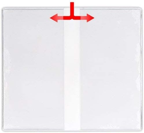 Продавници паметен-Проѕирен Пластичен Капак За Џебен Планер - 6 Пакет-РСП1855-6