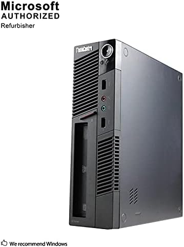 Леново Десктоп Компјутер USFF THINKCENTRE M90P, Intel Core i3-530 3.2 GHz, 4G DDR3, 500G, WiFi, BT, VGA, DP, Windows 10 Pro