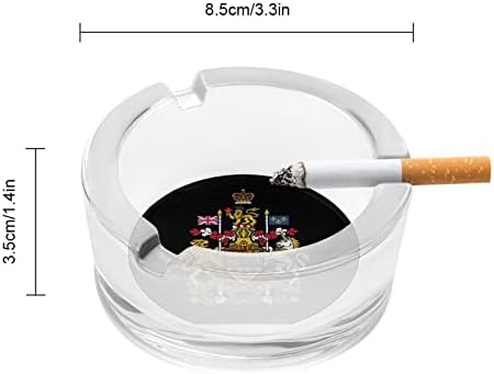Палто раце од стакло во канада пушење пепелници цигари цигари за држач за таблички за пепел за затворено на отворено