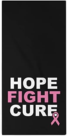 Розова надеж борба за рак на дојка меки микрофибер крпи лесни високо апсорбирани крпи на лицето за хотелска бања бања бања