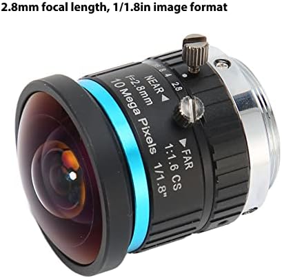 Рачна Леќа За Ирис, Висока ЛЕЌА ЗА Монтирање ЦС 2,8 Мм Должина За Безбедносна Индустриска Камера