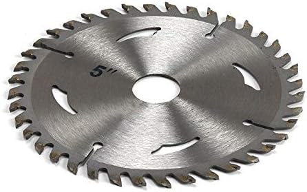 Делови на алатки 5 инчи челични кружни пилани на тркала за тркала за дрво 40 мм на заби 20мм