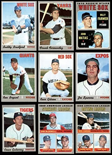 1970 Топс Бејзбол 100 Картичка Стартер Сет/Многу ВГ / ЕКС+