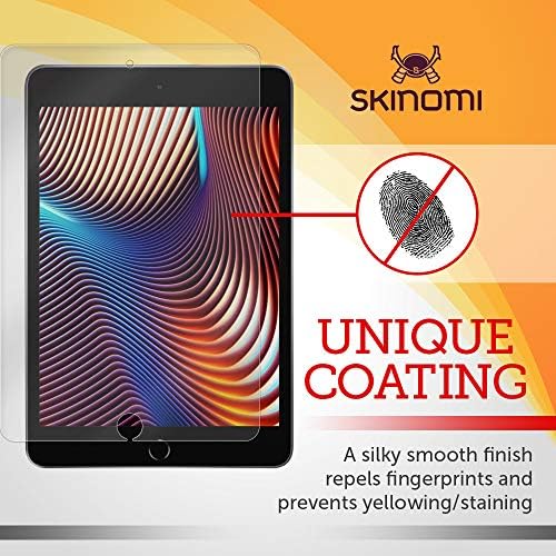 Заштитник на матниот екран Skinomi компатибилен со Apple iPad Mini анти-сјај мат кожа TPU анти-меур филм