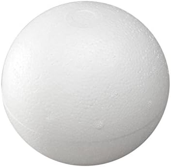 Homeford Poly Foam Ball, бела, 5-инчи