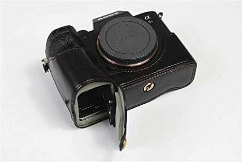Стп Кожа Половина Камера Случај Торба Покритие За Sony Alpha A7R IV/ A7RIV/ A7RM4